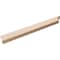 Ekena Millwork 2in. W x 4in. H x 36in. L Rivera Woodgrain TimberThane Rafter Tail, Primed Tan RFTUR02X04X36RIVRCPR - alternate 2